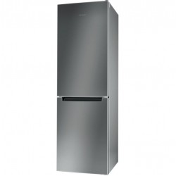 Indesit LI8 S1E X free-standing fridge-freezer combination 339 l F Inox